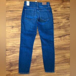 NEW Madewell Dark Blue Curvy High-Rise Skinny Jeans